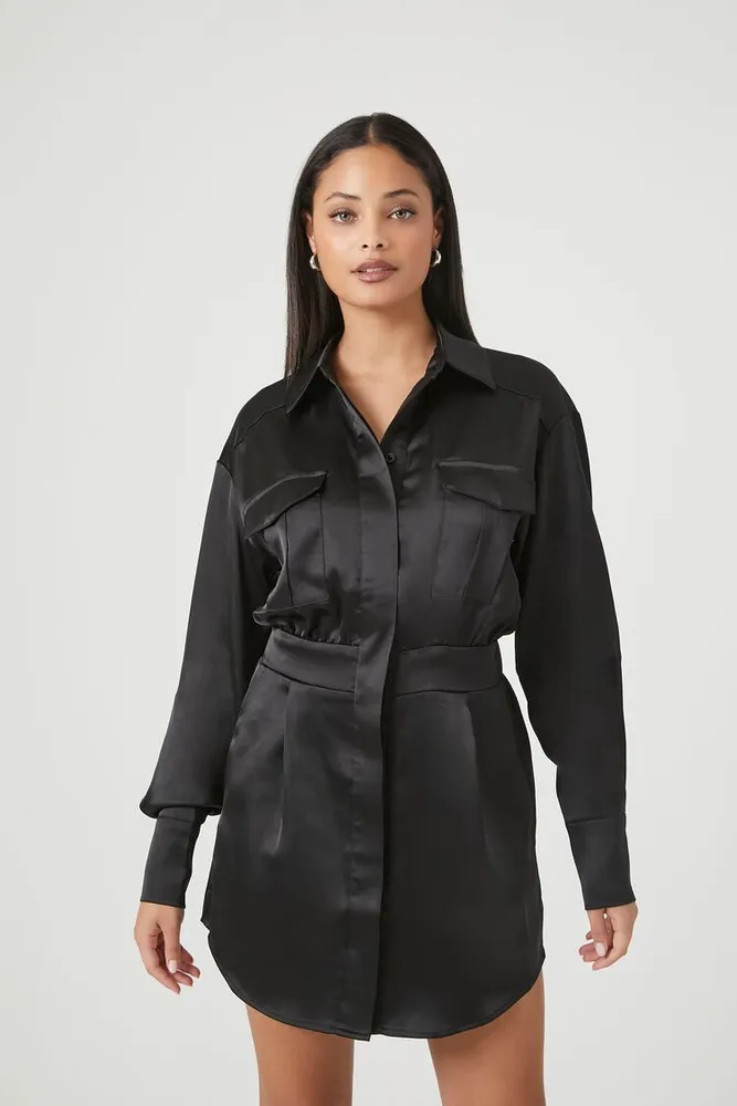 Shirt dresses for womens forever 21 sale