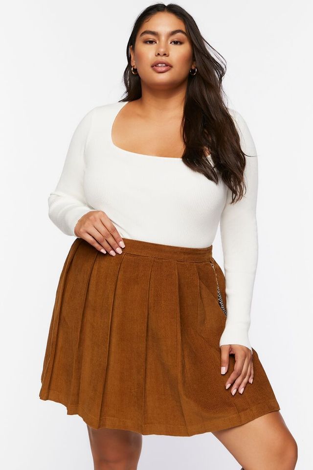 Forever 21 plus size skater deals skirt
