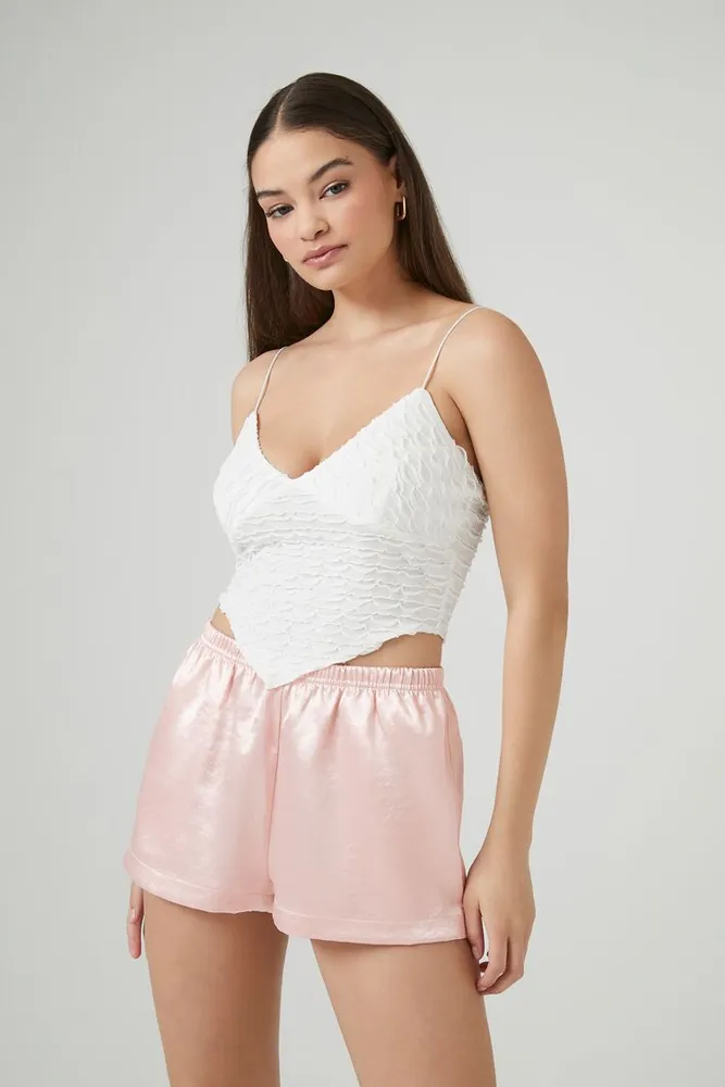 Silk shorts 2025 forever 21