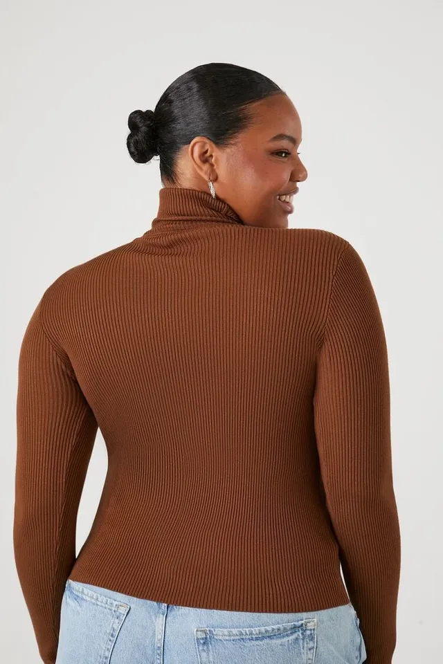Ribbed turtleneck sweater forever 21 store