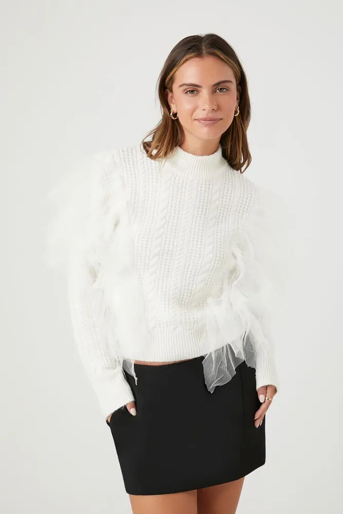 Forever 21 mock hotsell neck sweater