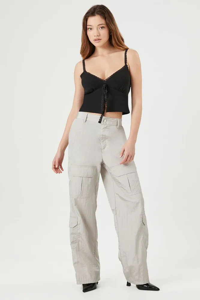Forever 21 top cargo pants