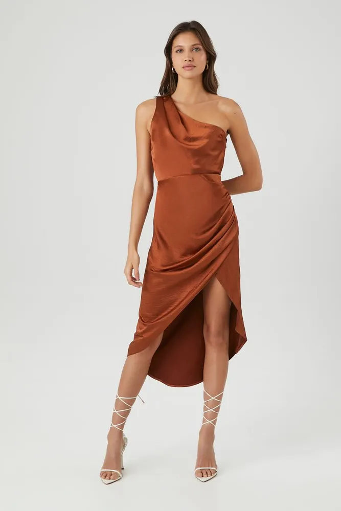 Asymmetrical hem dress forever deals 21