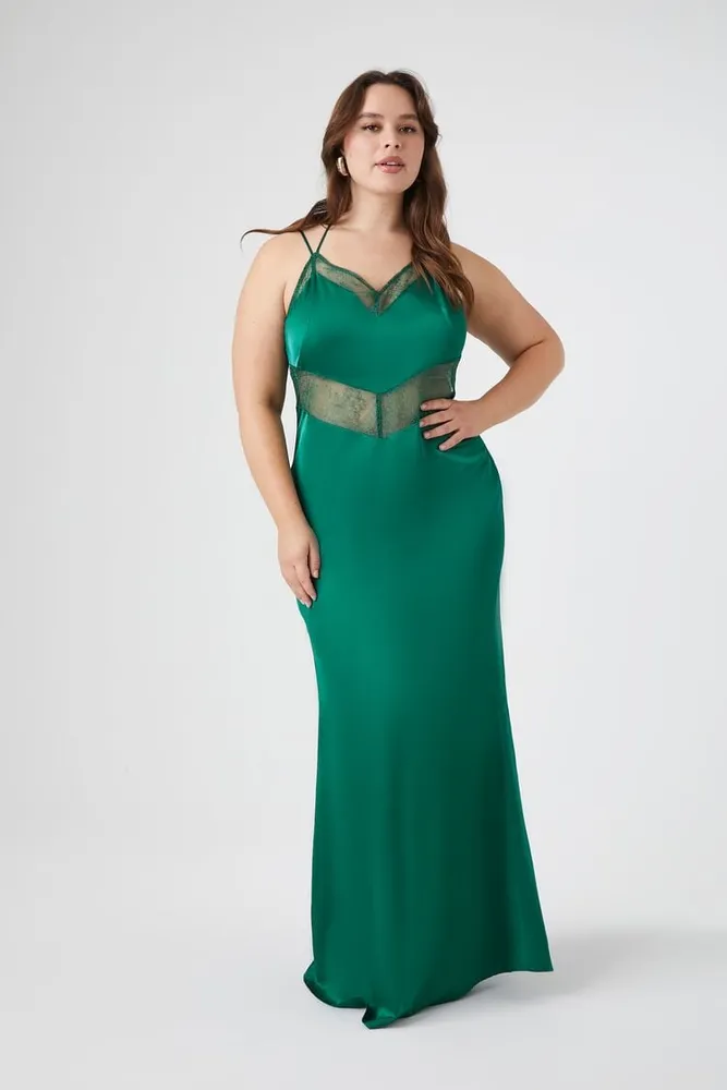 Forever 21 2025 hunter green dress
