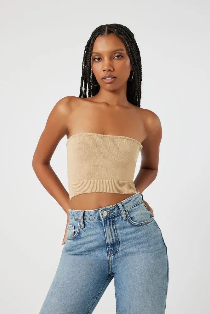 Ribbed tube top online forever 21