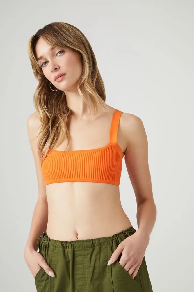 Orange tank top forever 21 discount