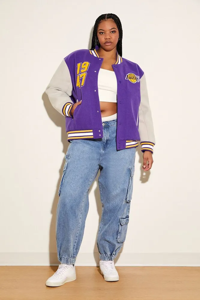 Lakers windbreaker forever 21 clearance