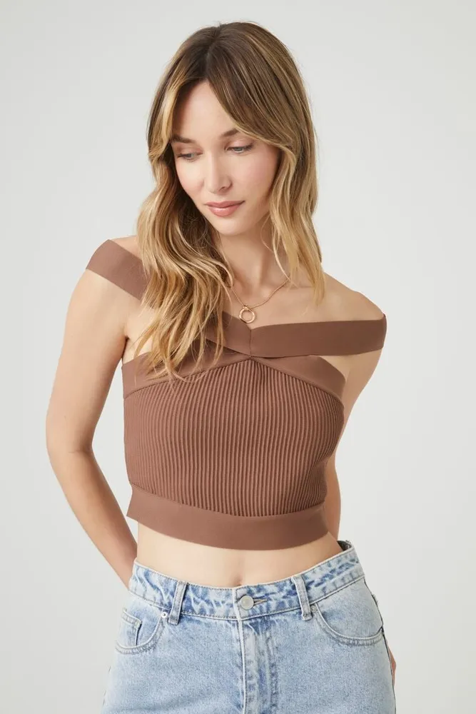 Forever 21 crop top sweater shop