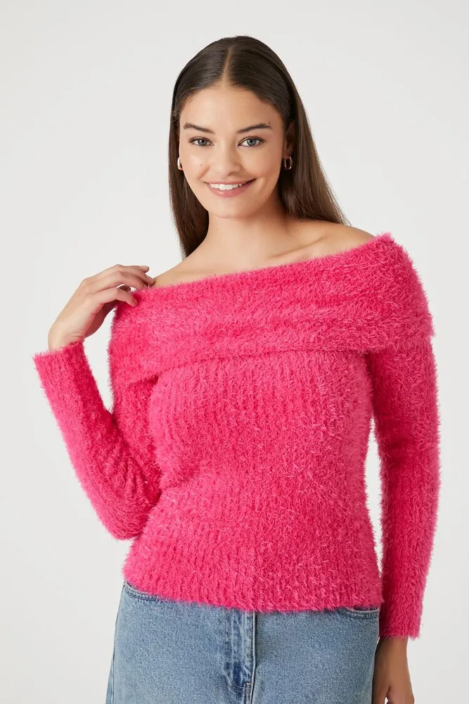 Forever 21 off the shoulder sweater clearance