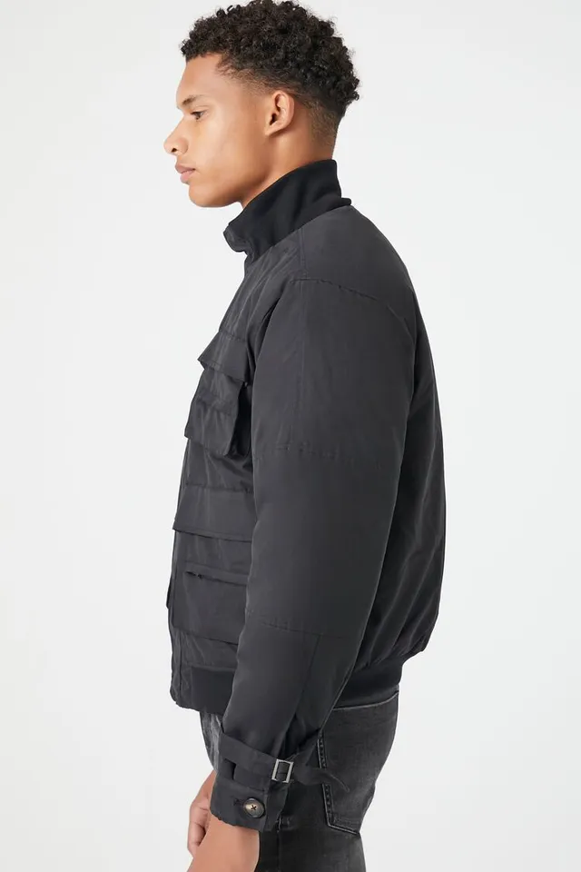 Funnel neck puffer jacket forever 21 outlet