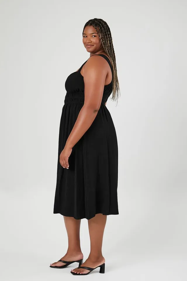 Forever 21 plus black dress top