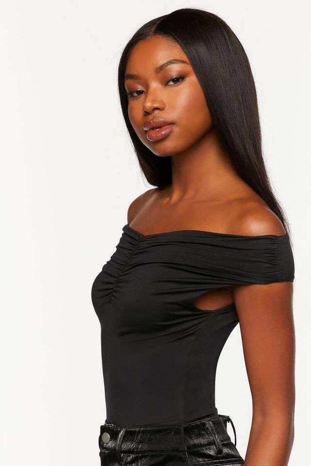 Forever 21 black best sale off the shoulder top