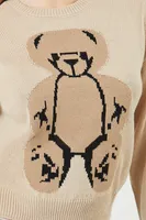 Teddy bear sweater forever 21 on sale