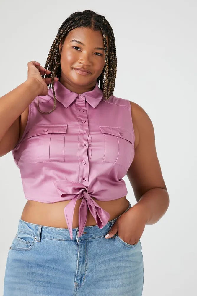 Forever 21 shop sleeveless blouse