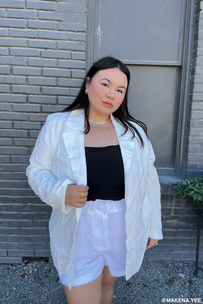 Forever 21 plus size sale blazer