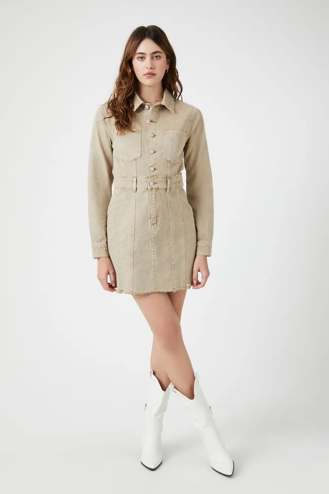 Button dress forever 21 online
