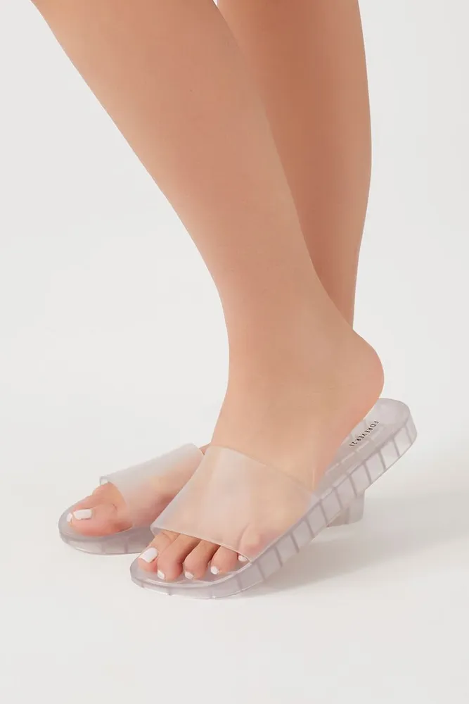 Clear sandals online forever 21