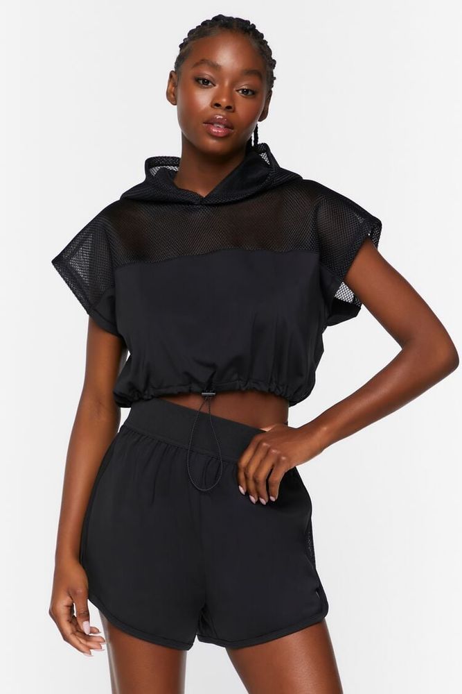 Forever 21 black sales high waisted shorts