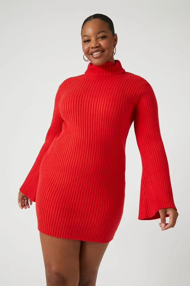 F21 best sale red dress