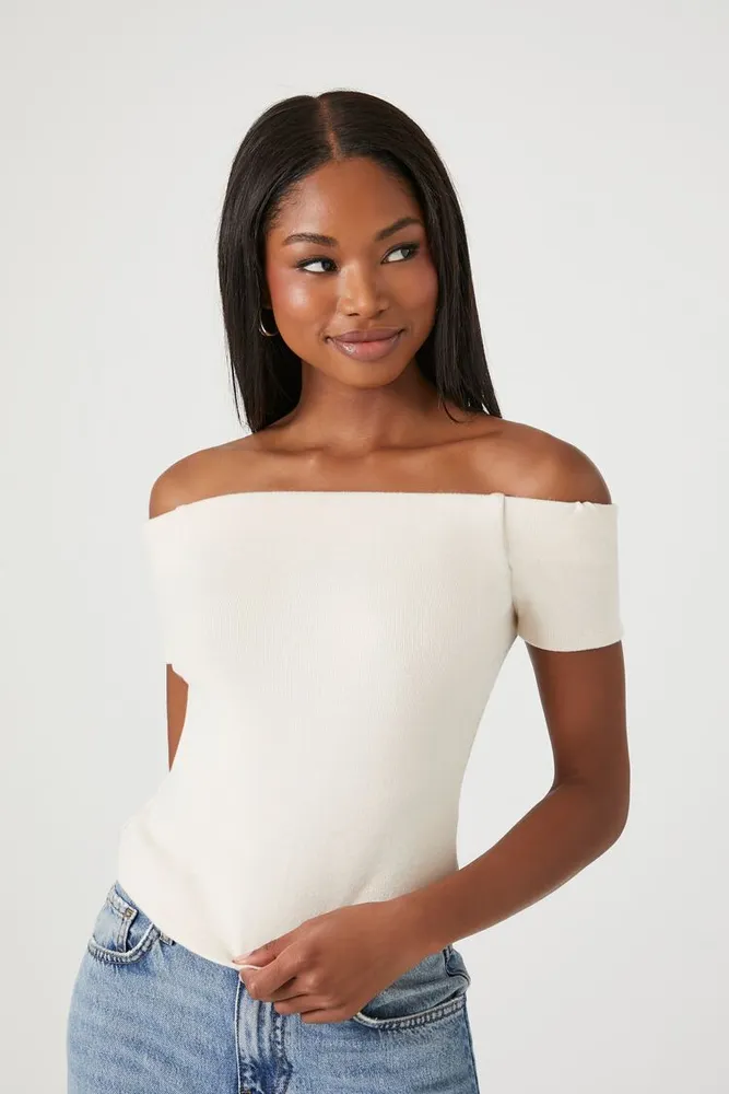 Forever 21 Women s Off the Shoulder Crop Top XL CoolSprings Galleria