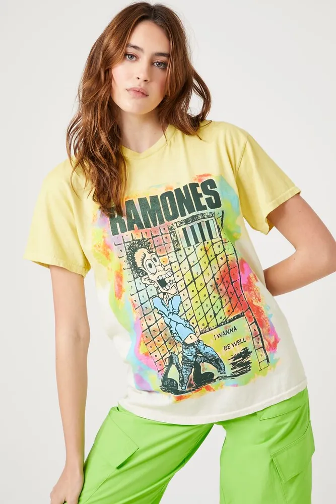 Green ramones t shirt online