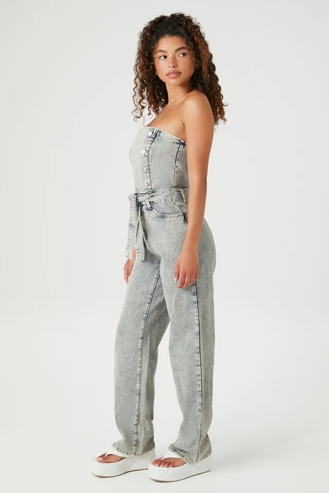Forever 21 silver jumpsuit online