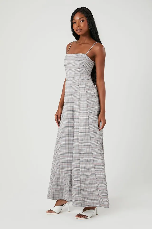 Gingham jumpsuit forever best sale 21