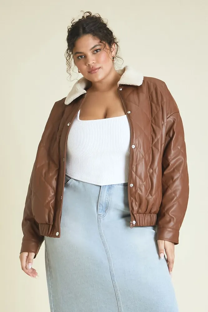 Forever 21 tan jacket best sale