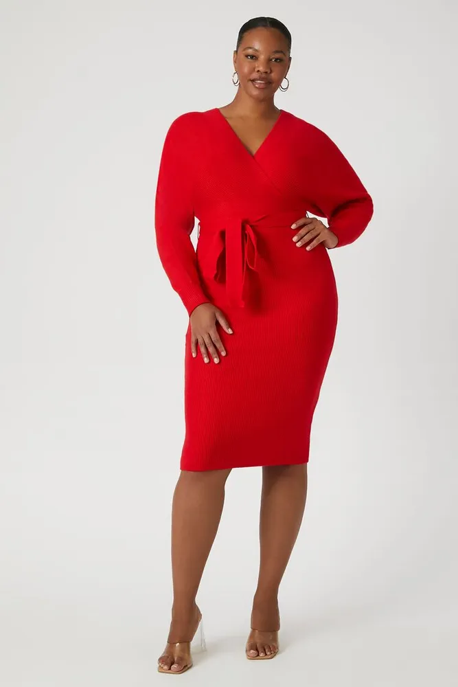 Forever 21 shop surplice dress