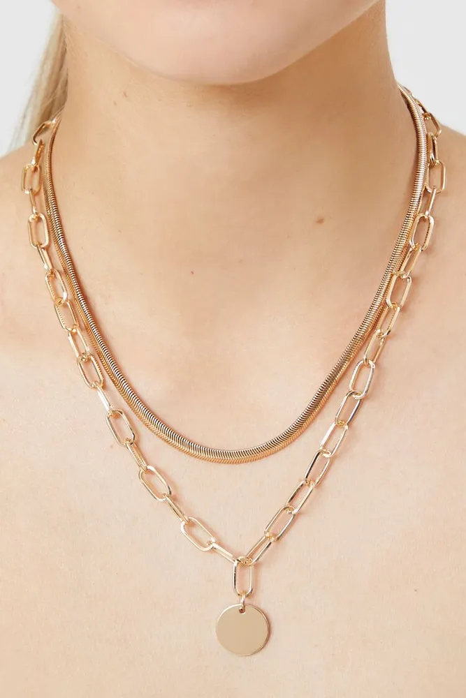 Forever 21 chain necklace hotsell