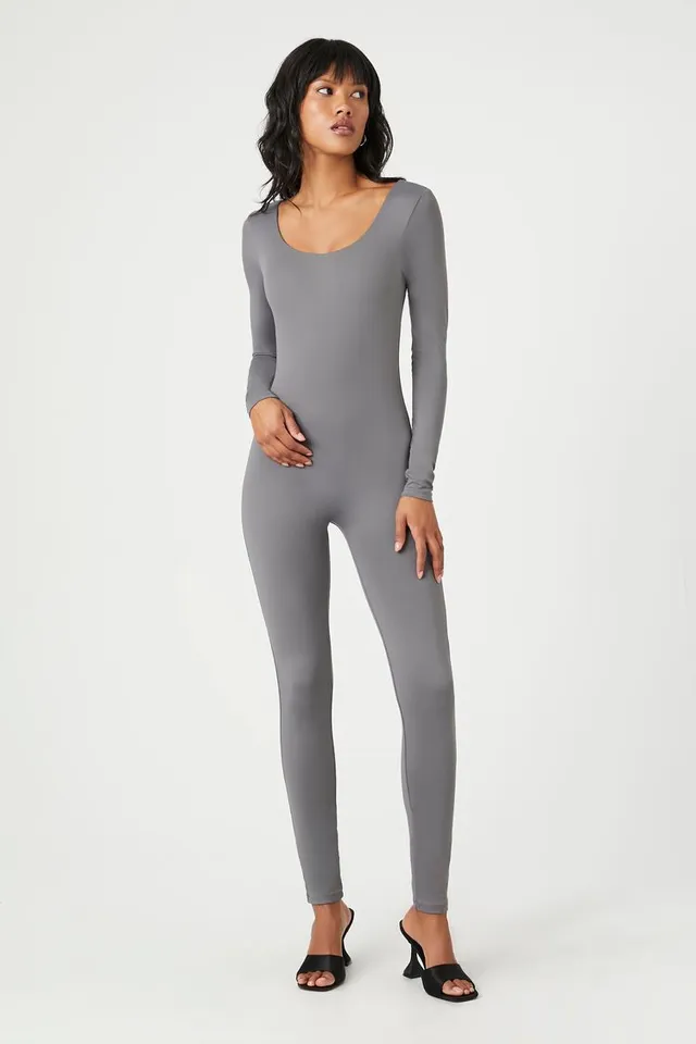 Forever 21 Women s Contour Long Sleeve Jumpsuit CoolSprings Galleria