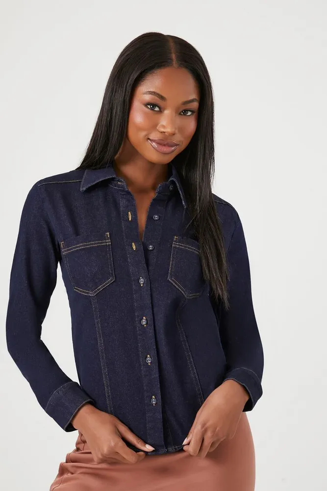 Denim shirt forever 21 store