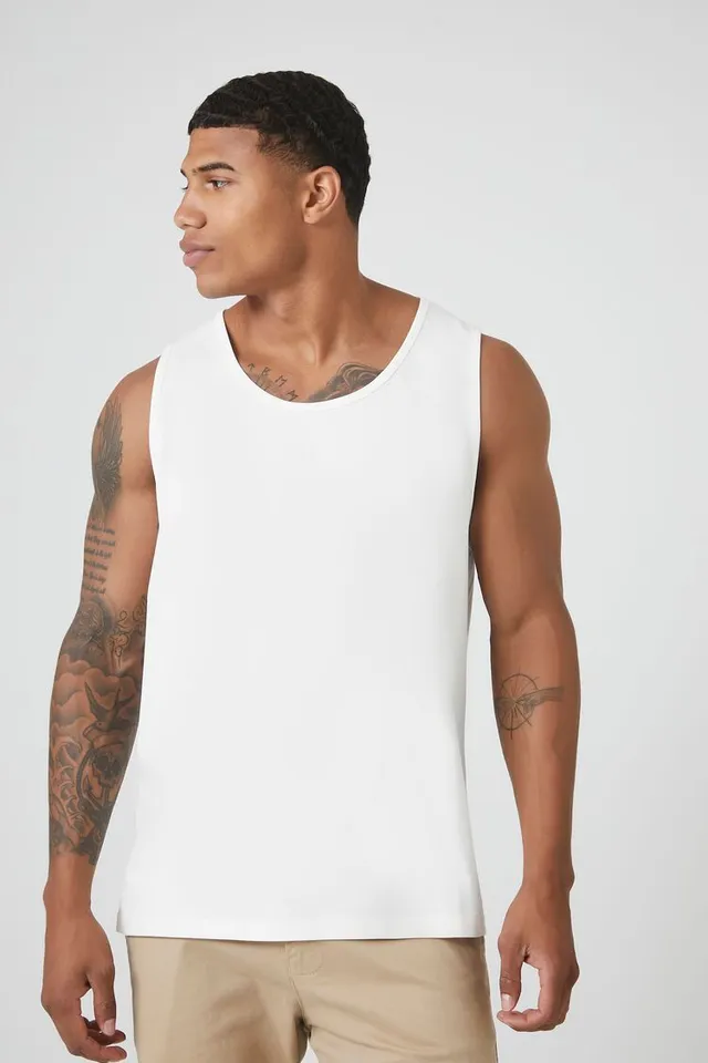 Forever 21 white tank top 2025