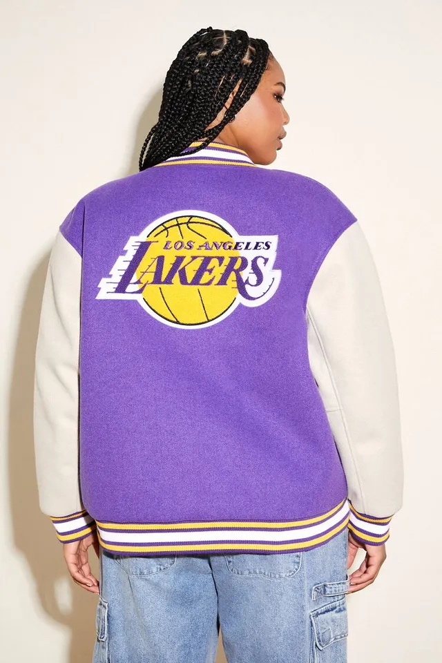 Lakers windbreaker forever 21 top