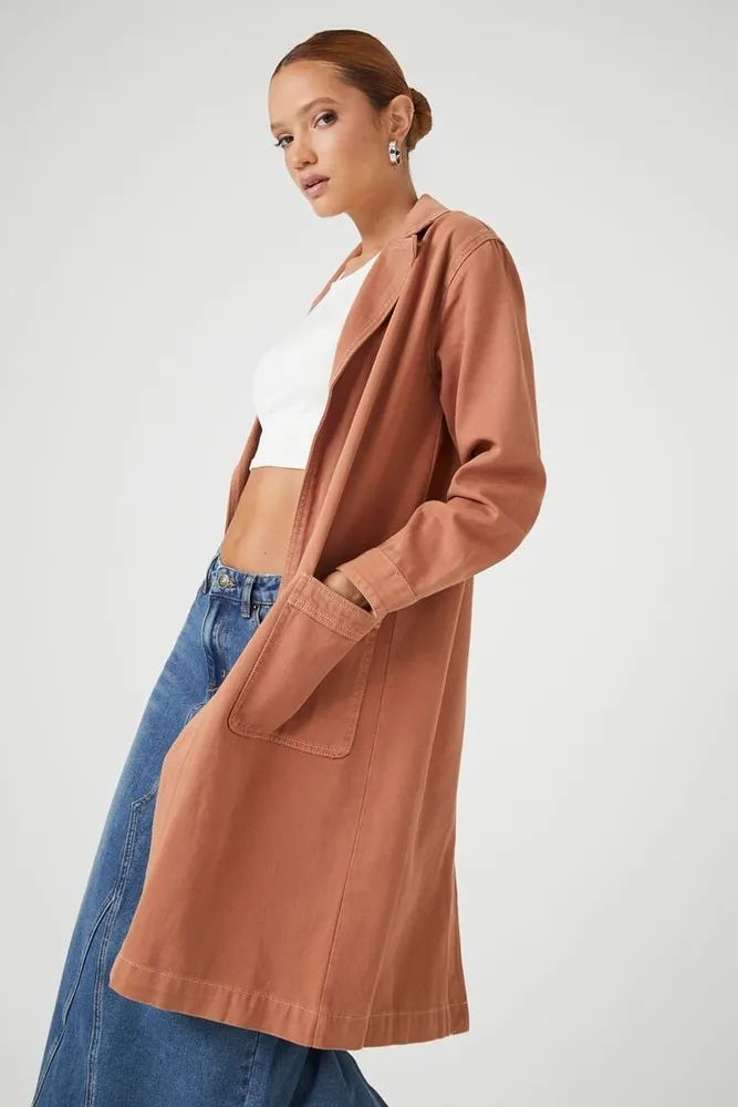Forever 21 cheap tan coat