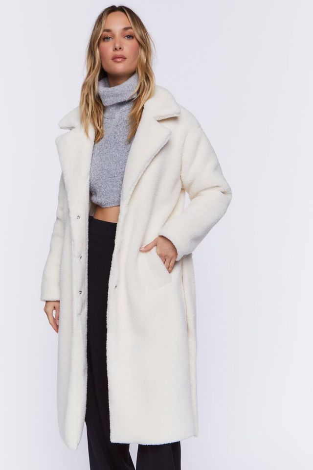 F21 teddy coat new arrivals
