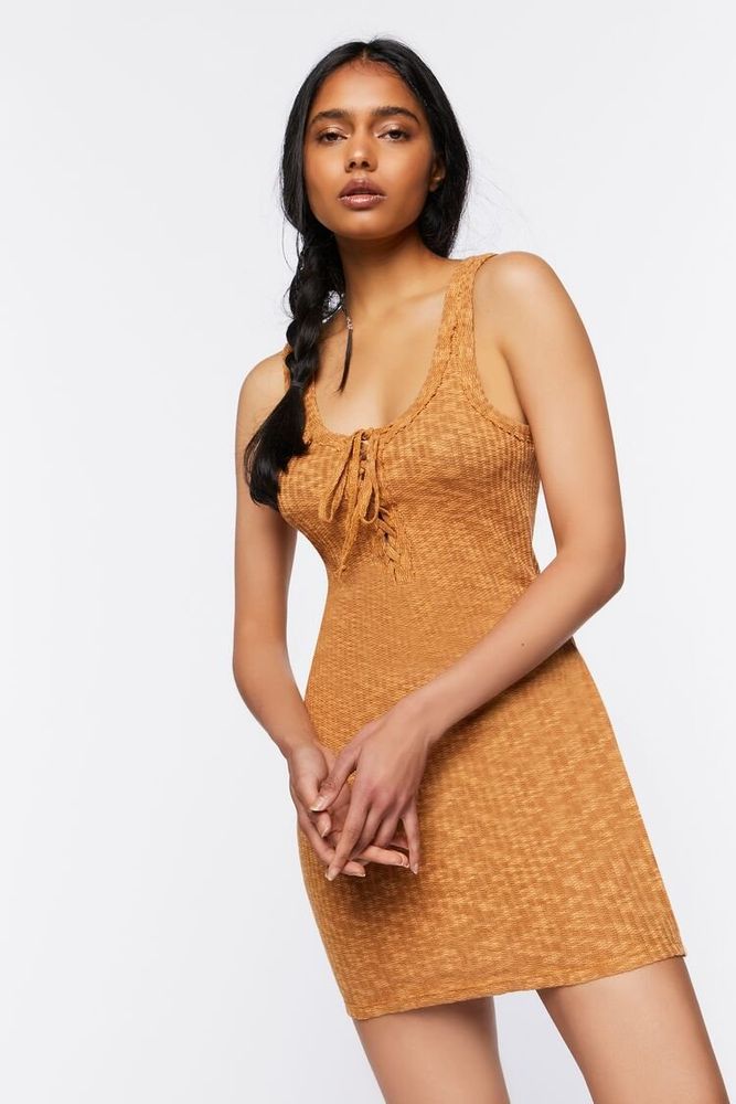 Forever 21 lace up dress discount