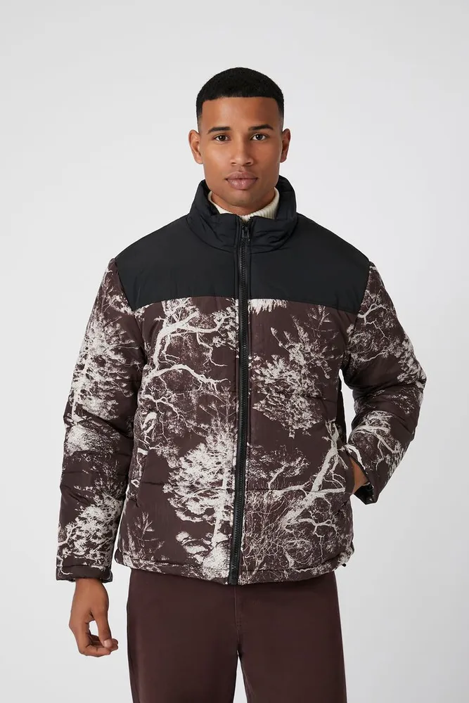 Puffer coat forever 21 sale