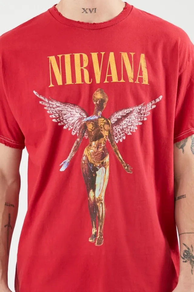 Nirvana shirt forever 21 sales