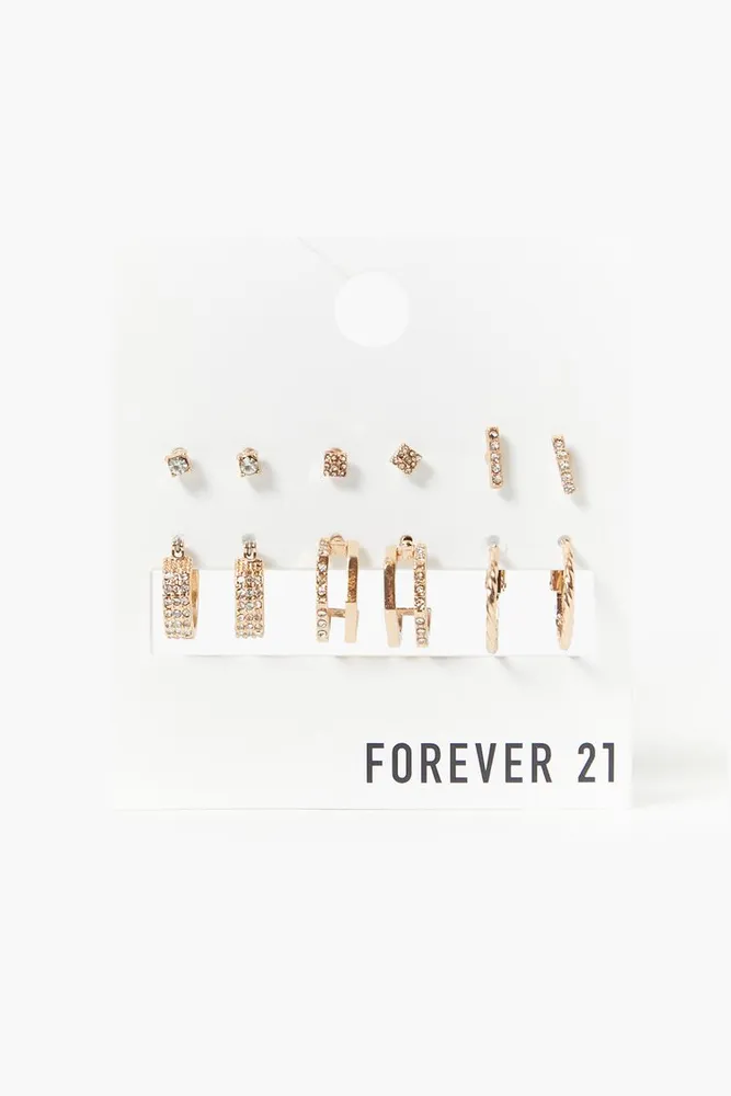 Hoop earring set best sale forever 21