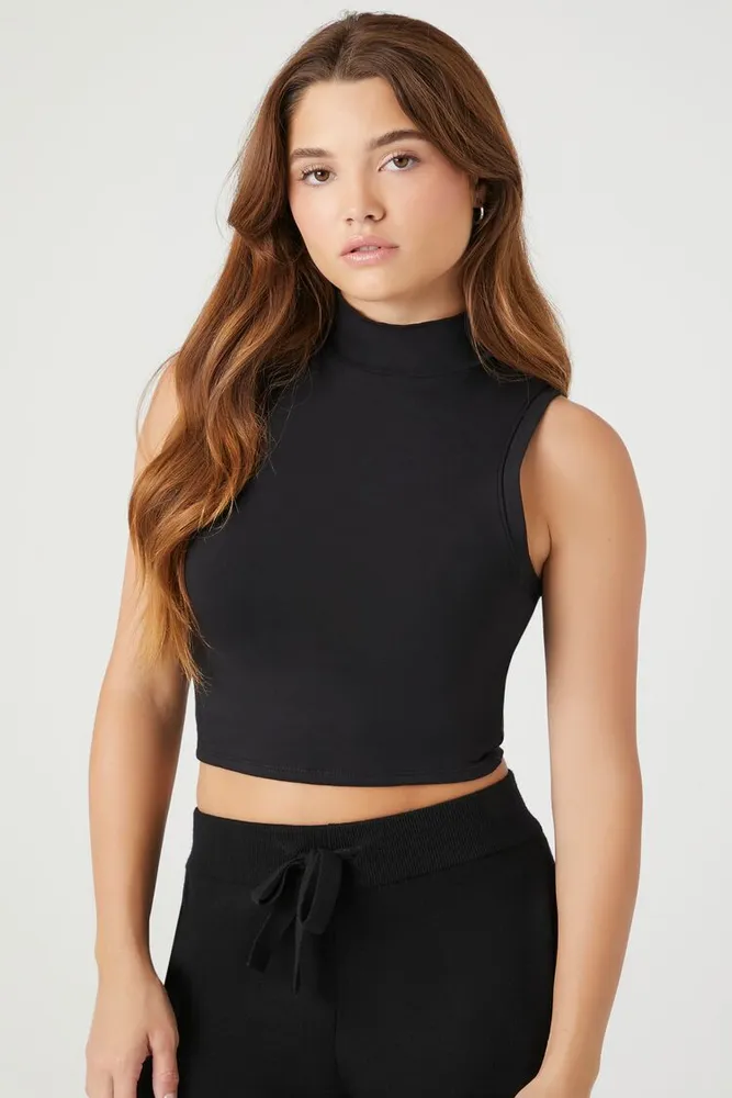 Forever 21 cropped turtleneck shop