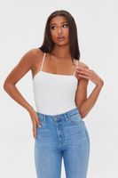 Forever 21 white bodysuit discount