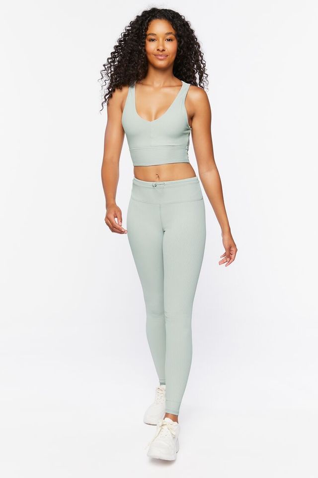 Forever 21 Women s Active Toggle Drawstring Leggings CoolSprings