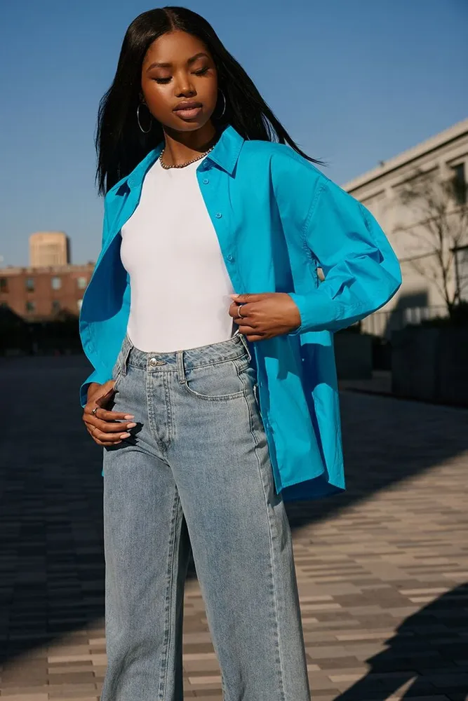 Forever 21 oversized shirt online