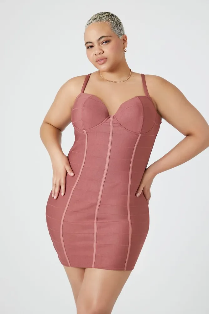Forever 21 Women s Sweetheart Mini Dress in Mauve 3X Vancouver Mall