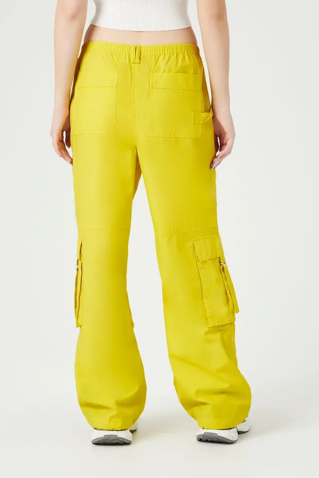 Yellow cargo pants outlet forever 21