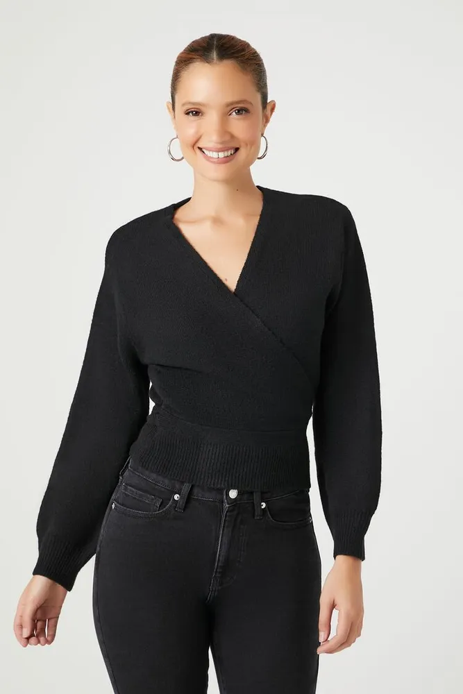 Forever 21 top wrap sweater