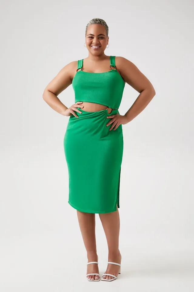 Forever 21 emerald green dress outlet