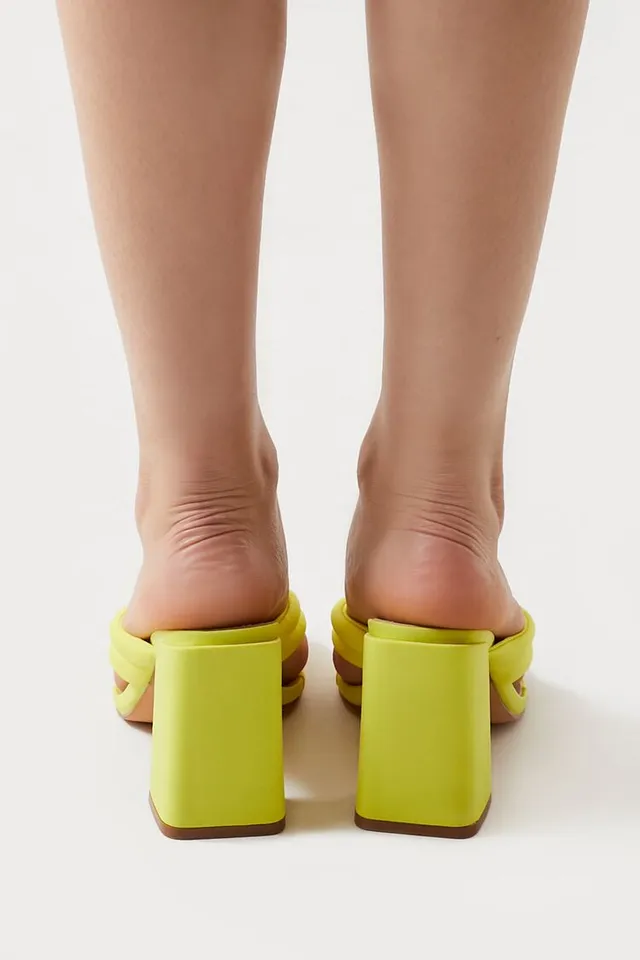 Yellow mules hot sale forever 21