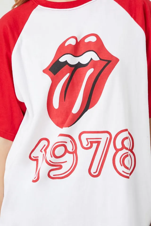 Rolling stones t top shirt forever 21